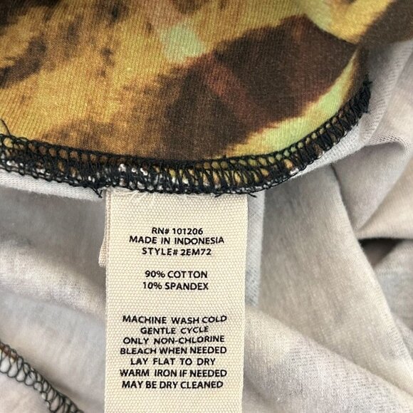 Soft Surroundings Animal Print Leggings Size Small - Picture 9 of 12